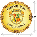 Harry Potter Theme Birthday Party Thank You Gift Tags