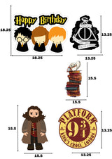 Harry Potter Theme Birthday Party Cutouts