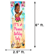 Moana Welcome Banner Roll up Standee (with stand)