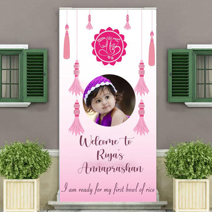 Annaprashan Welcome Banner Roll up Standee