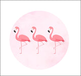 Flamingo Birthday Party Thank You Gift Tags