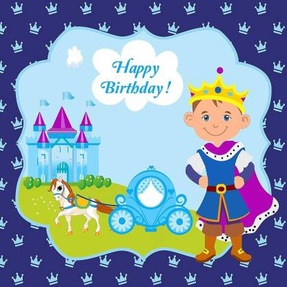 Prince Birthday Party Backdrop