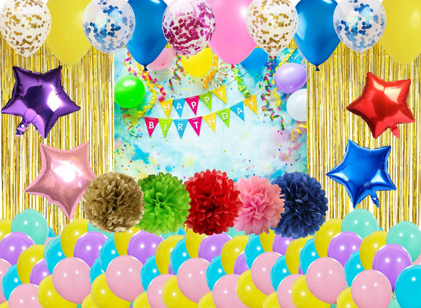 Joyful Theme Birthday Complete Party Set