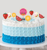 Twotti Fruity Theme Birthday Party Cake Topper /Cake Decoration Kit