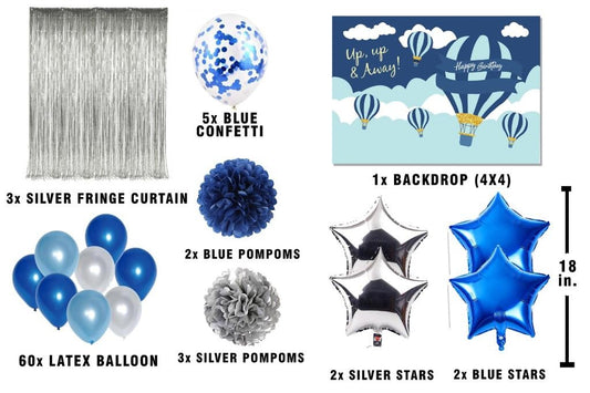 Hot Air Complete Set For Decoration