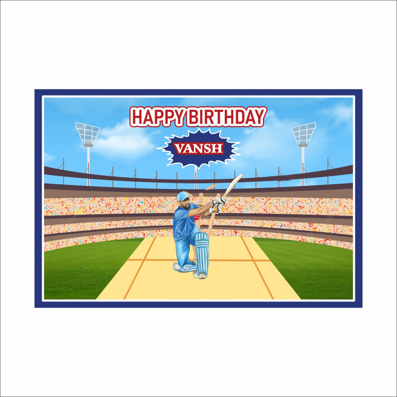 Cricket Theme Birthday Table Mats