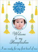 Annaprashan Ceremony Boys Blue Decoration Kit