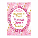 Princess Birthday Party Welcome Board