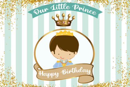 Prince Birthday Party Backdrop