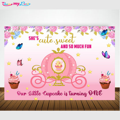 Butterflies & Fairies Theme Party Backdrop