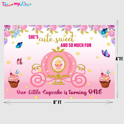 Butterflies & Fairies Theme Party Backdrop