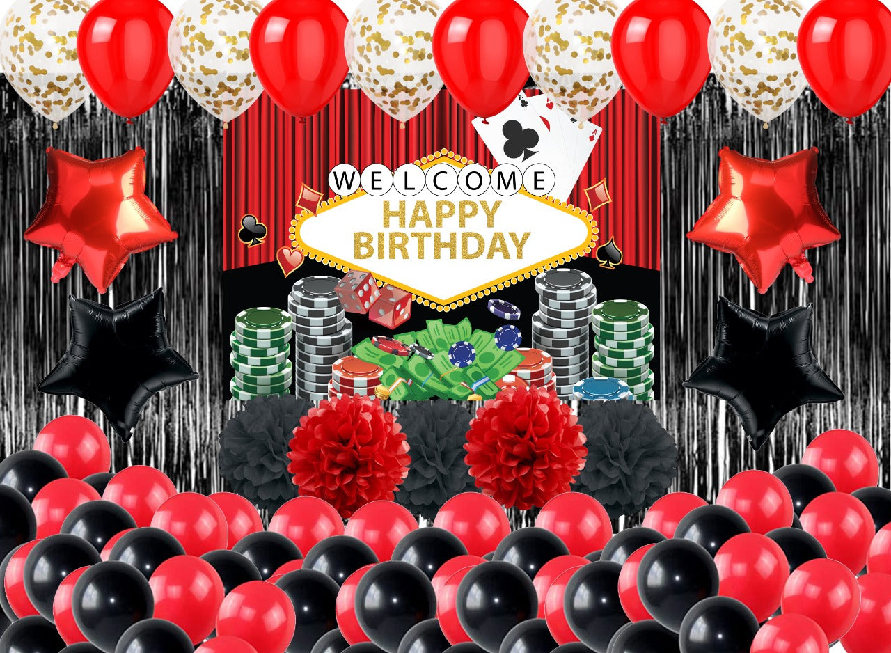 Casino Party Decorations Complete Set