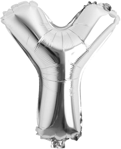 16 Inch Y Alphabet Letter Balloons Birthday Balloons Silver Foil Letter Balloons Birthday Party Decorations Kids